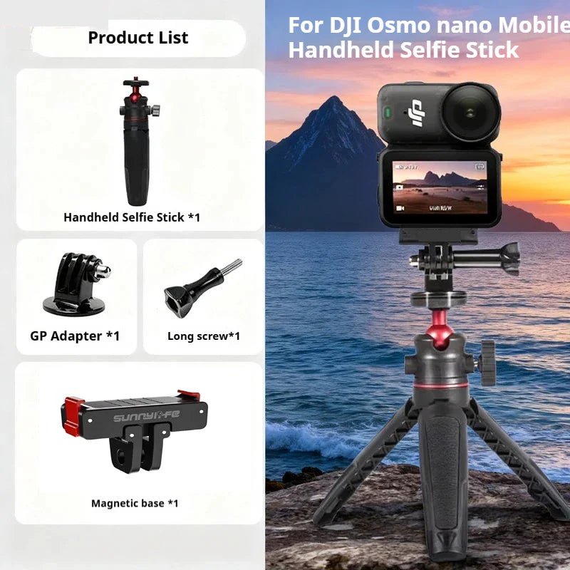 Desktop Selfie Stick & Tripod Stand for DJI OSMO nano