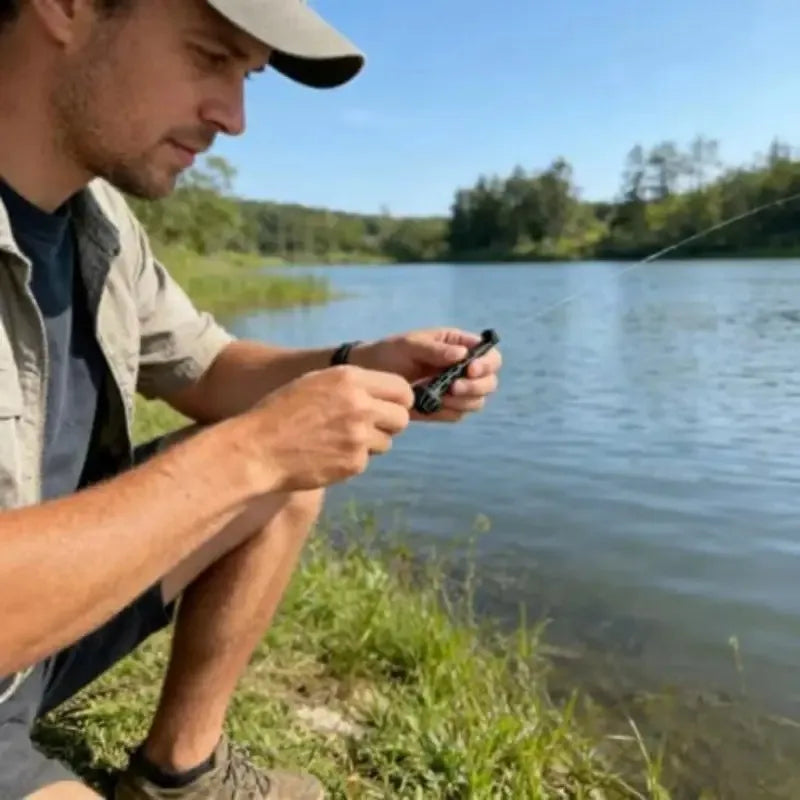 Portable Magnetic Hook Threader – Fast Fly Fishing Tool