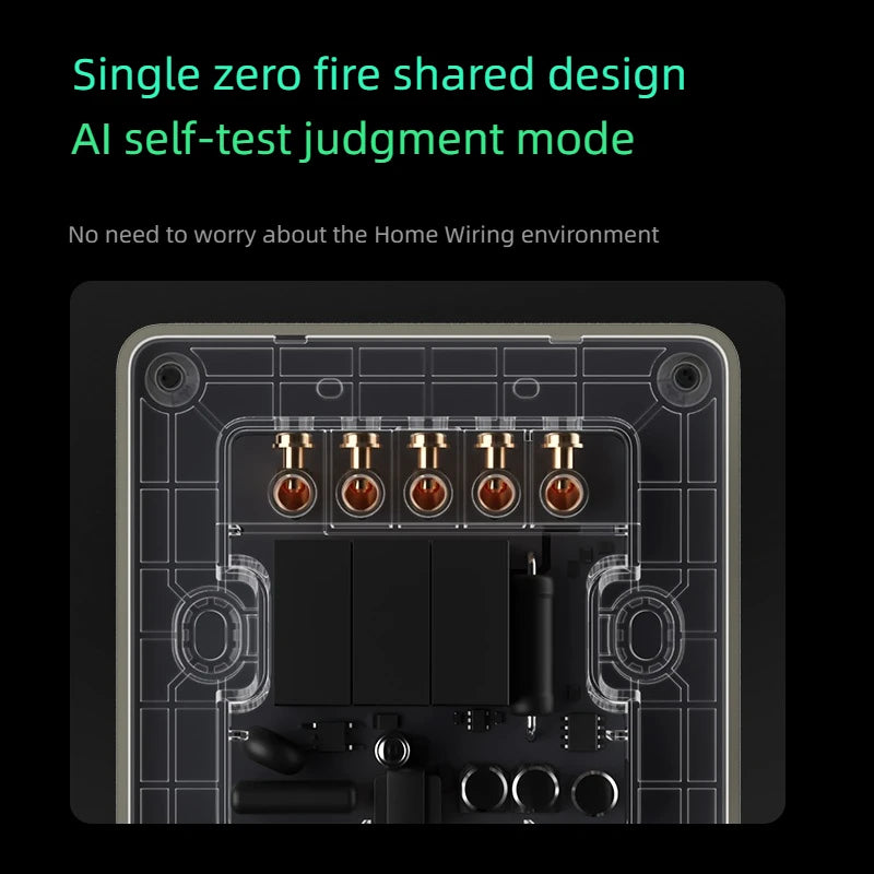 Aqara Smart Wall Switch Z1 More Control Zigbee 3.0 Compatible with Single Live/Neutral Wire Design Work With Mi home HomeKit APP Peaceful Pleasures Health and Wellness
