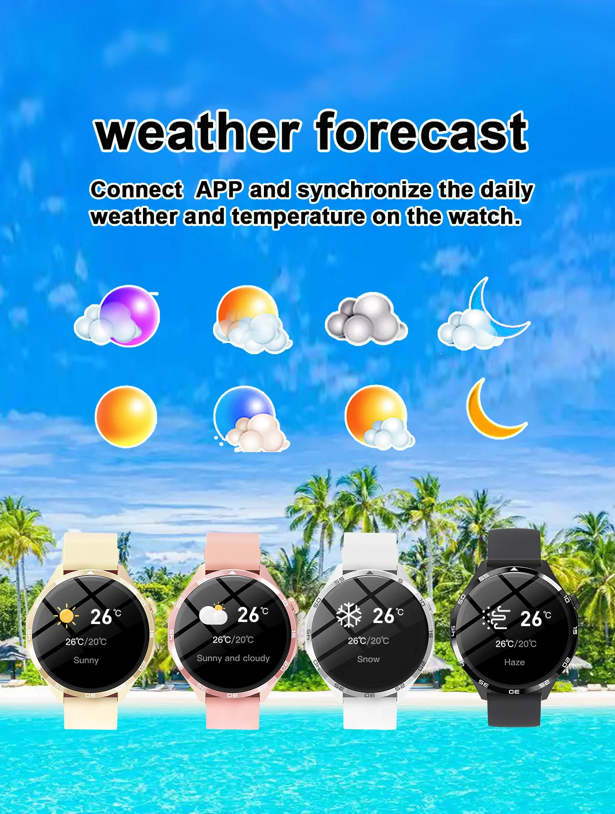 2025 New Smart Watch Men Women Multi-Sport Mode HD Amoled 1.50 Inch SmartWatch Bluetooth Calling Call Life-Waterproof Watch Peaceful Pleasures Health and Wellness