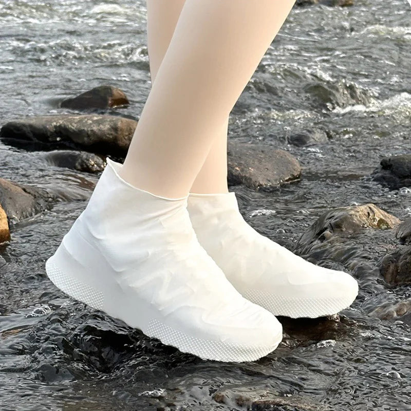 Latex Waterproof Rain Boot Covers – Non-Slip & Reusable