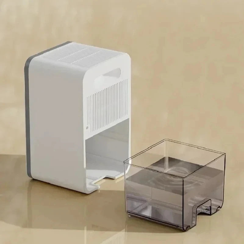 Intelligent Portable Dehumidifier with Deodorizing, Moisture Absorbing Mold Eliminator for Bedroom Office Dampness Control Peaceful Pleasures Health and Wellness