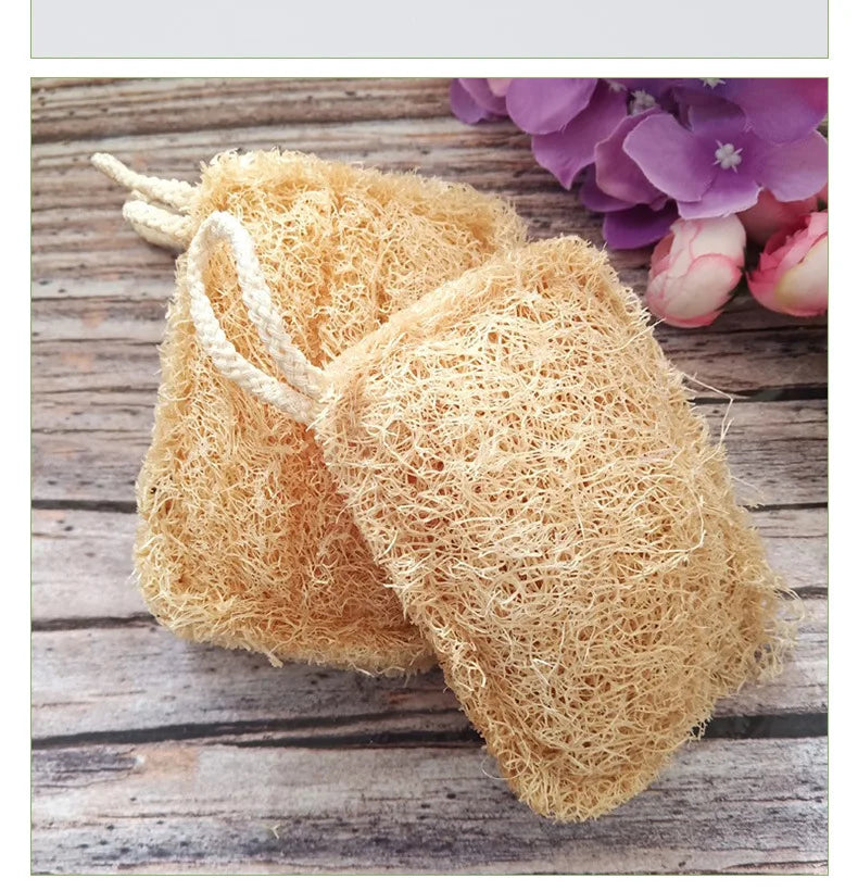 Natural Luffa Dish Scrubber 3-Pack | Eco-Friendly Kitchen Sponge