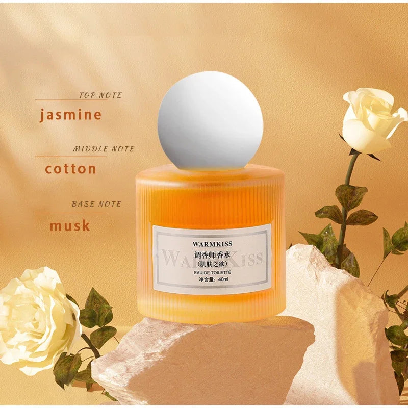 Master Perfumer, Rose Jasmine Freesia Fresh Floral Eau De Toilette Women's Allure Long-lasting Fragrance Classic Musk Perfume Peaceful Pleasures Health and Wellness Jasmine Musk 40ml