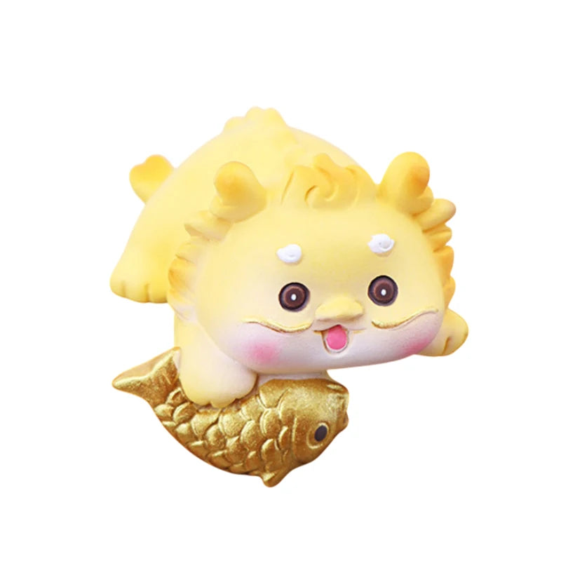 Mini Funny Resin Figurine | Cute Desk & Dashboard Sculpture