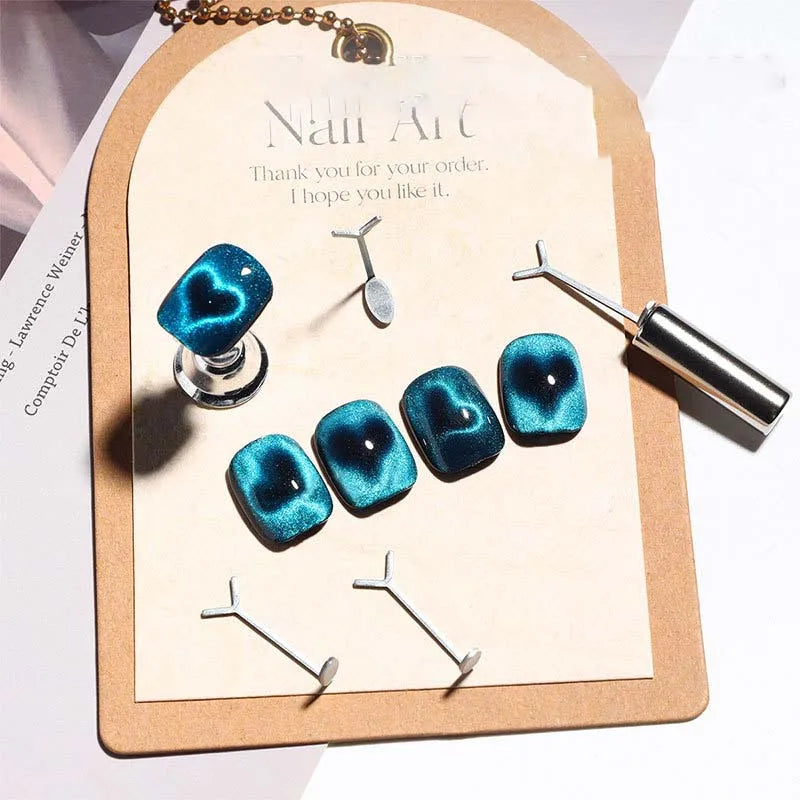 Y-Shape Cat Eye Magnet Wire | 3D Heart Nail Art Tool