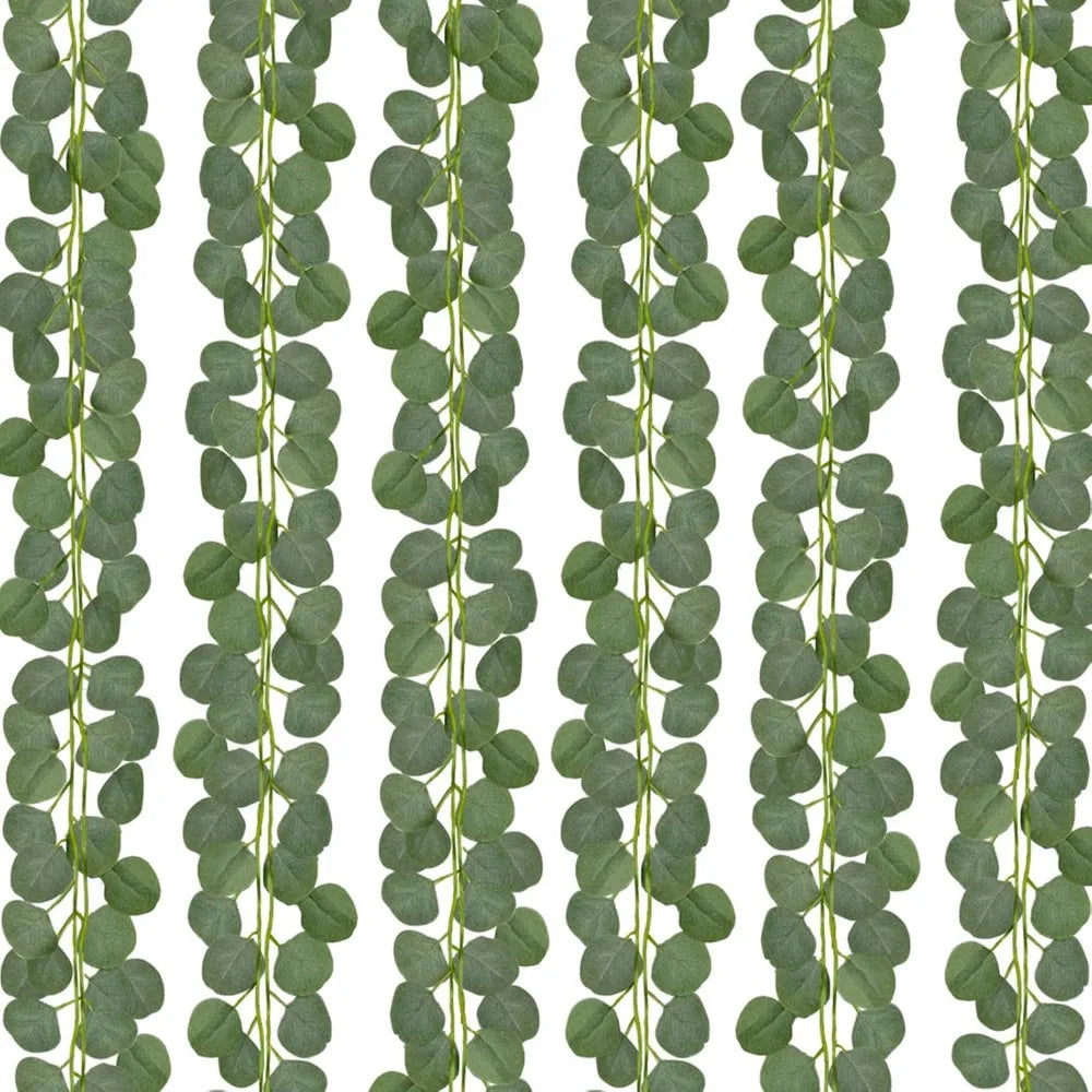 Artificial Eucalyptus Garland Greenery Vines – 5/10 Pack