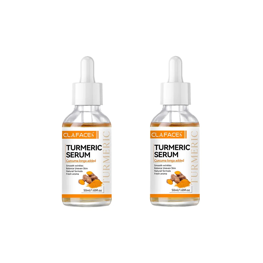 Turmeric Essential Oil Face Serum – Lift & Brighten Peaceful Pleasures Health and Wellness 50ml-2PCS