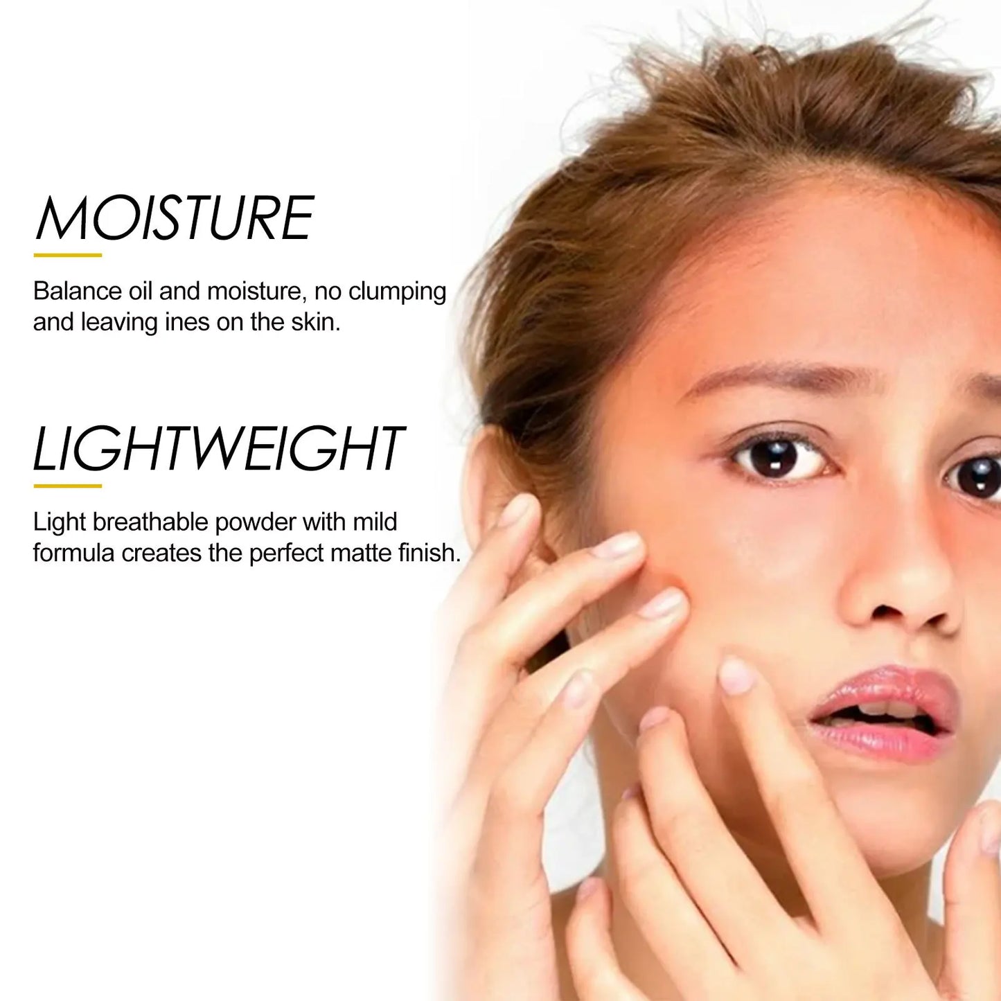 EELHOE SPF 50 Matte Finishing Powder – Oil Control & Waterproof
