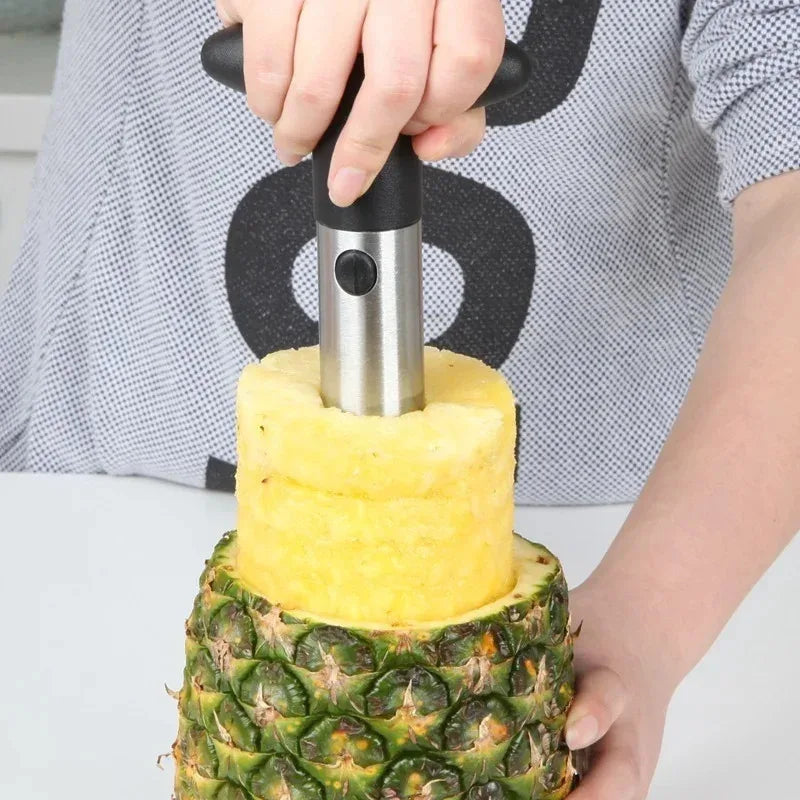Pineapple Slicer Peeler Cutter Parer Knife Stainless Steel Kitchen Fruit Tools Cooking Tools kitchen accessories kitchen gadgets Peaceful Pleasures Health and Wellness