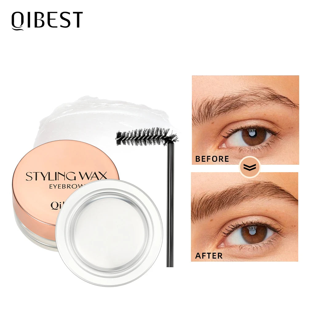 Eyebrow Shape Gel Soap Transparent Three-dimensional Eyebrow Gel Waterproof Long-lasting Brow Beauty Makeup Eyebrow Styling Wax Peaceful Pleasures Health and Wellness Eyebrow Gel