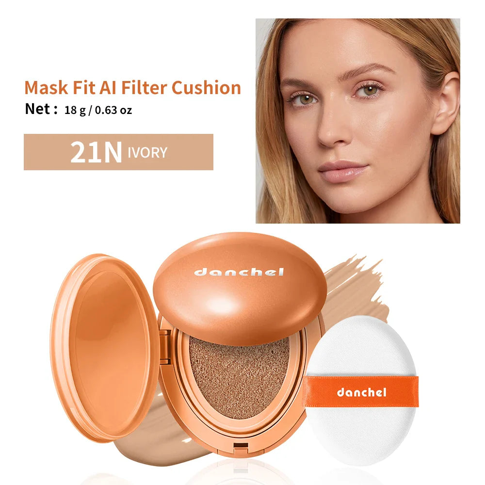 Lakerain Cushion Foundation – Full Coverage, SPF, 72H Wear