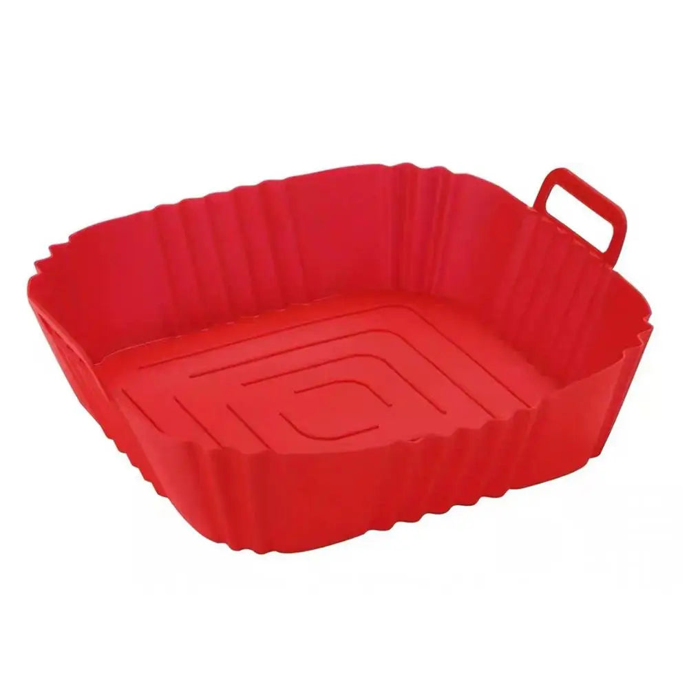 Silicone Air Fryer Liner – Non-Stick Reusable Square Baking Tray