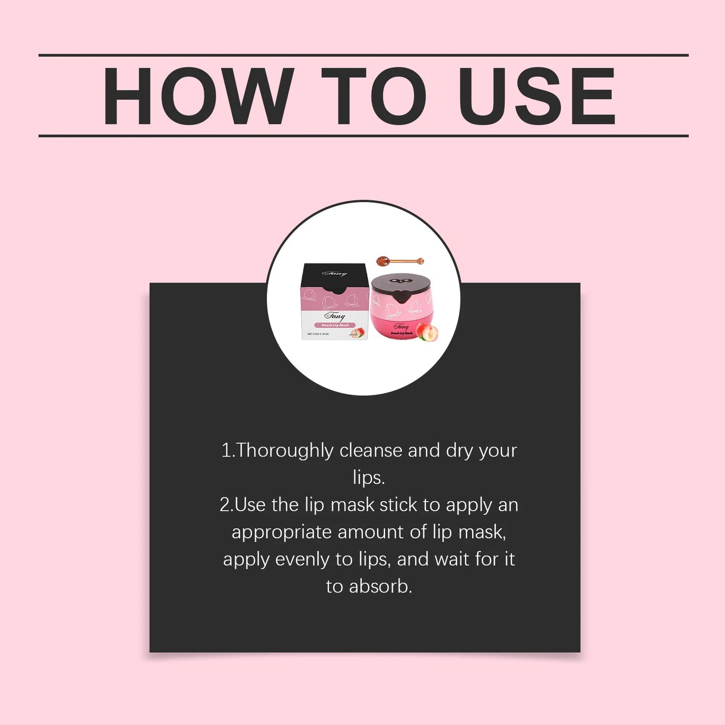 Lip Sleeping Mask Hydrating Repairing Fade Lip Fine Lines Soften Dead Skin Anti Cracked Plumping Smoothing Nourishing Lip Mask Peaceful Pleasures Health and Wellness