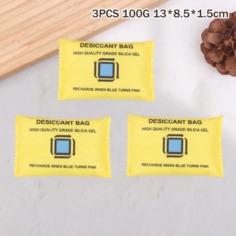 Reusable Silica Gel Desiccant Bags – Moisture Absorber for Home