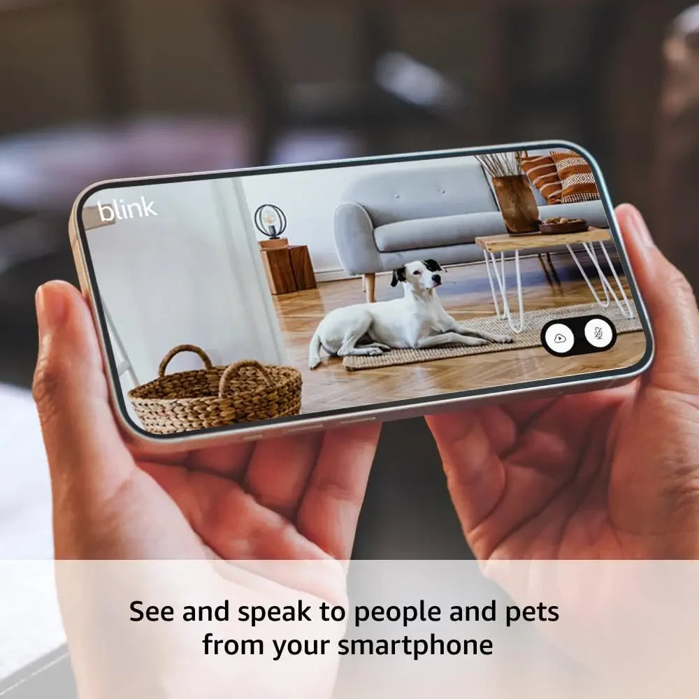 Smart Home Security Camera with HD Video, Color Night Vision, Motion Detection, Two-Way Audio & Spotlight Peaceful Pleasures Health and Wellness