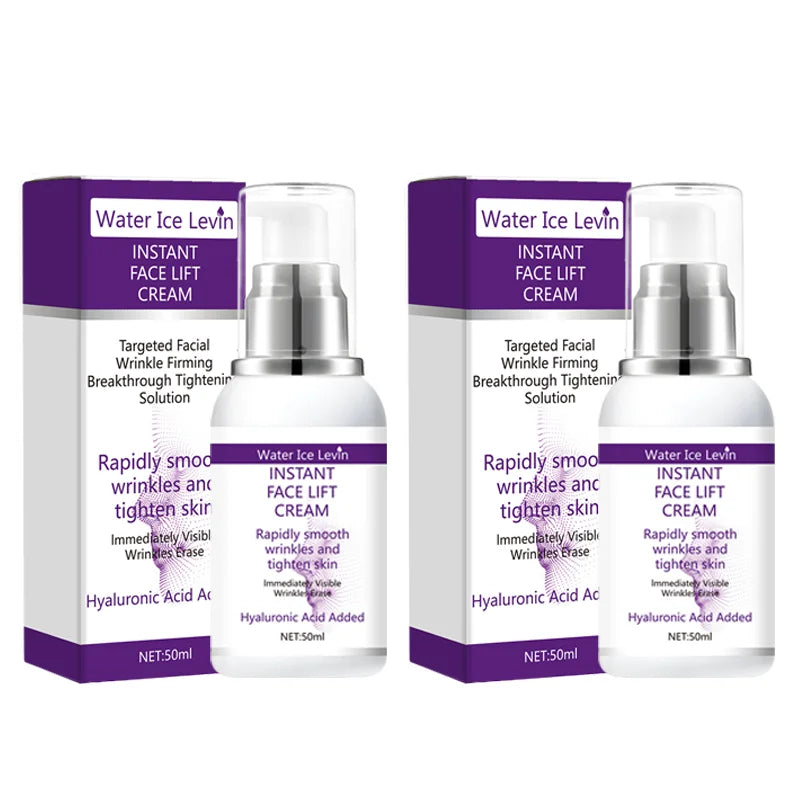Instant Face Lift Cream – Hyaluronic Acid & Collagen Firming Firming Face Cream Peaceful Pleasures Health and Wellness 2pcs