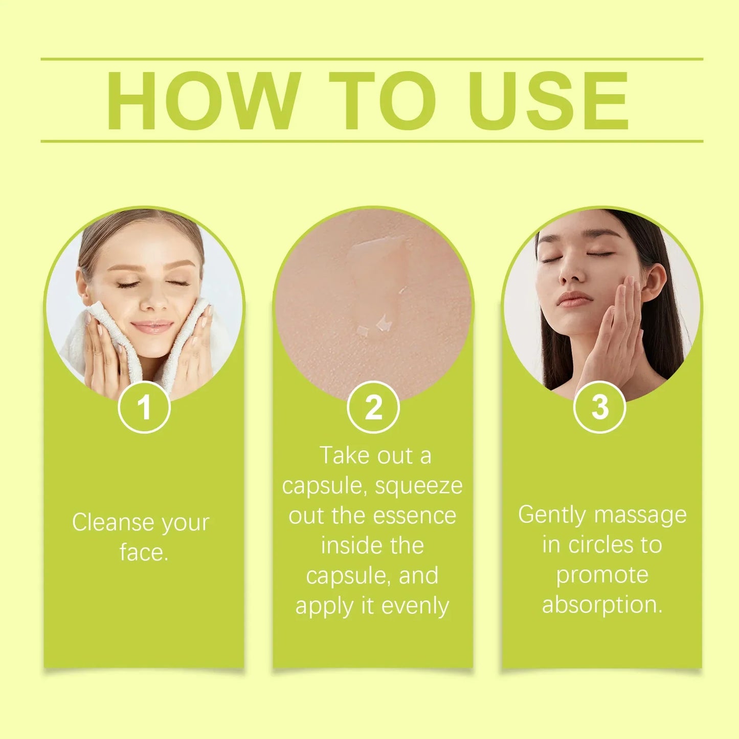 EELHOE Vitamin E Face Serum Capsules – Brighten & Firm 60pc