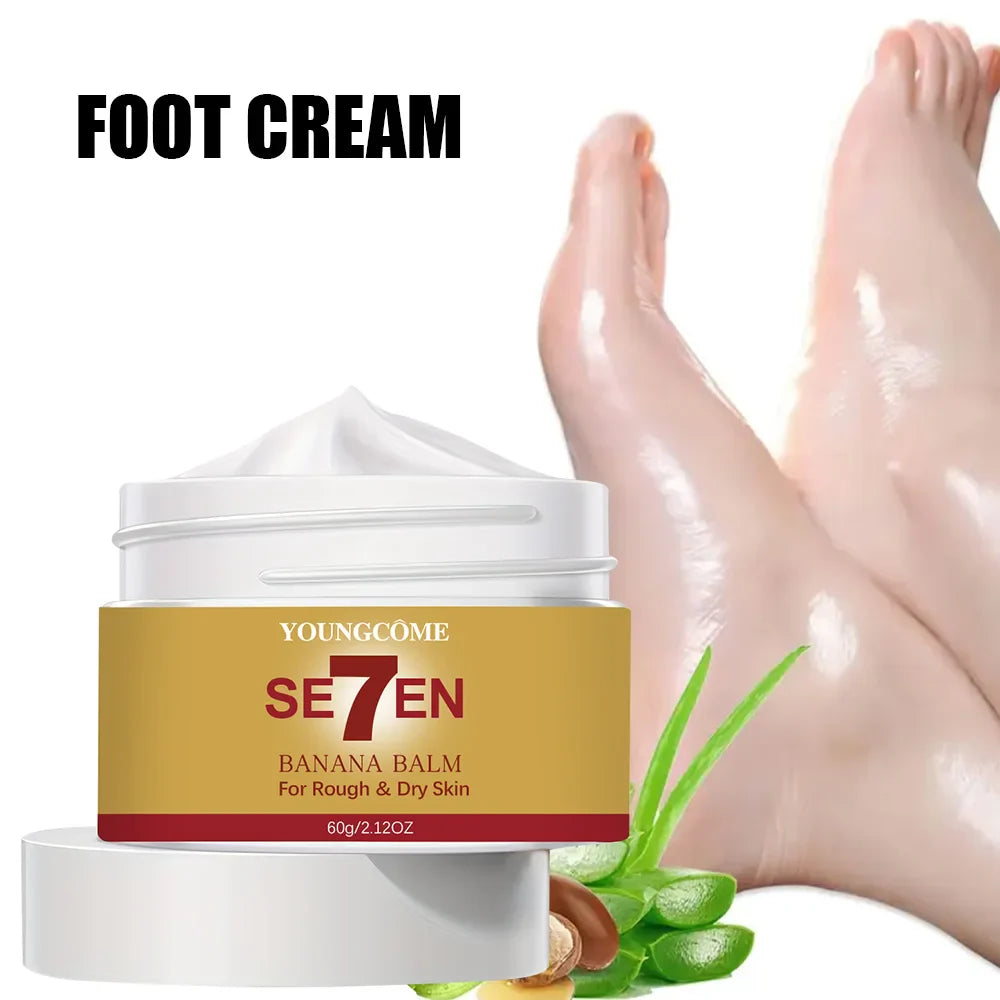 YOUNGCOME Urea Banana Balm Foot & Hand Cream – Deep Moisture