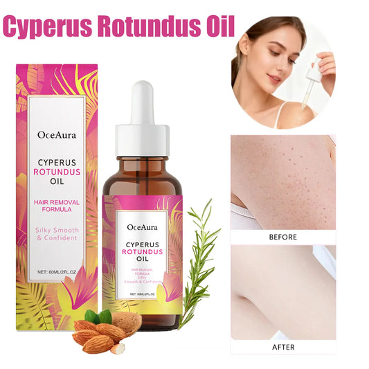 Cyperus Rotundus Hair Inhibitor Oil – Depilatory & Skin Care