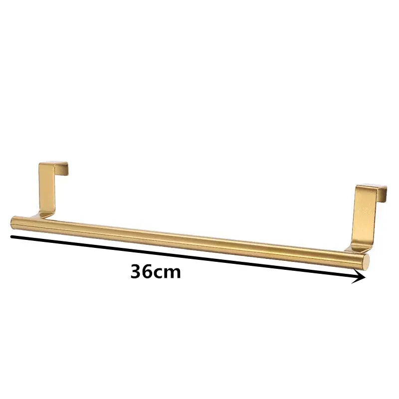 Over Door Towel Rack – Stainless Steel Hanging Bar Organizer