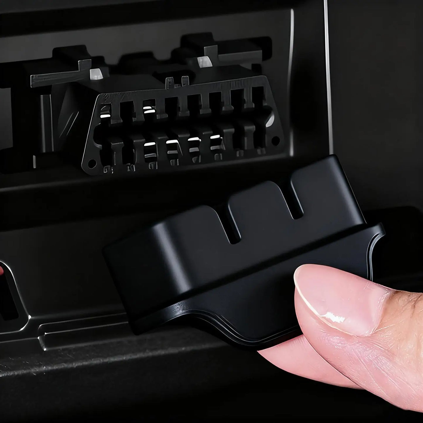 Silicone OBD Port Dust Cover – Universal Waterproof Protector