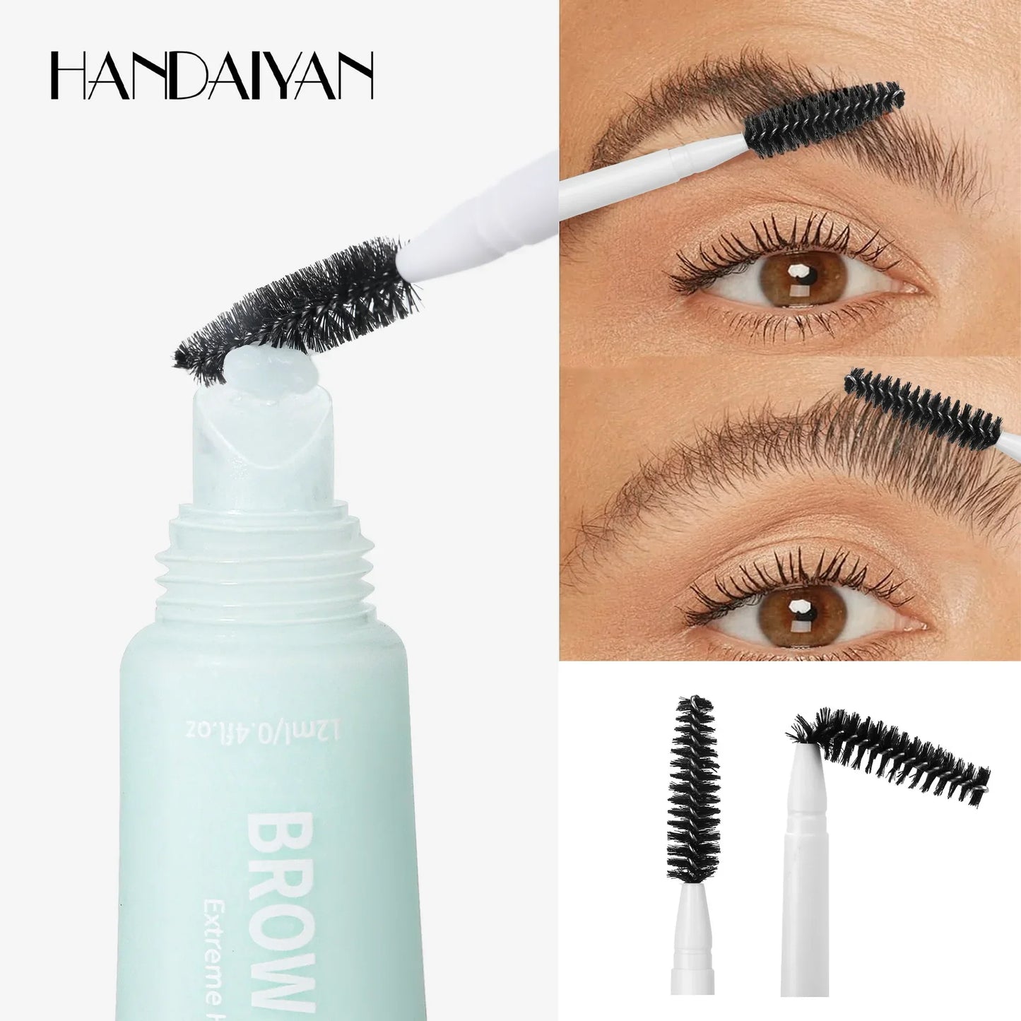 Handaiyan Transparent Eyebrow Gel – Waterproof & Long Lasting