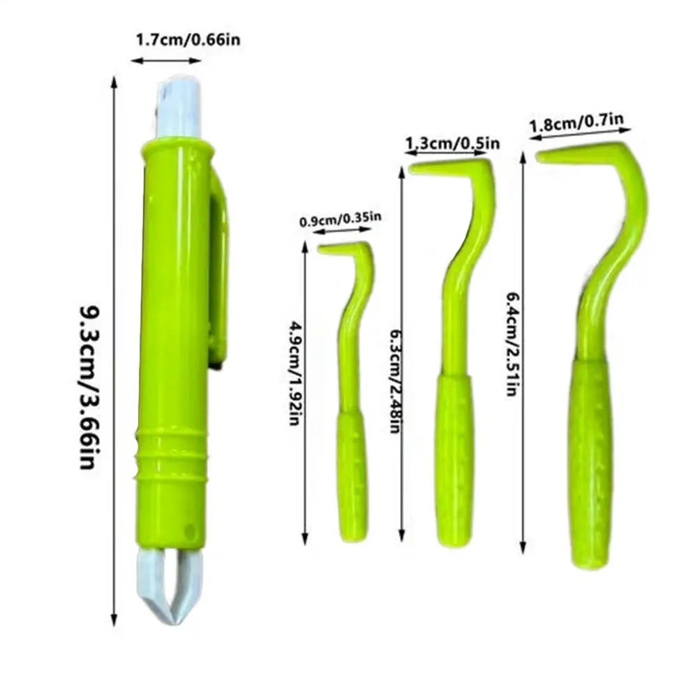 Tick Removal Tool Portable Reusable Tweezers for Dogs Cats Horses Cattle Sheep, Outdoor Home Daily Grooming Travel Camping ﻿ Peaceful Pleasures Health and Wellness Green