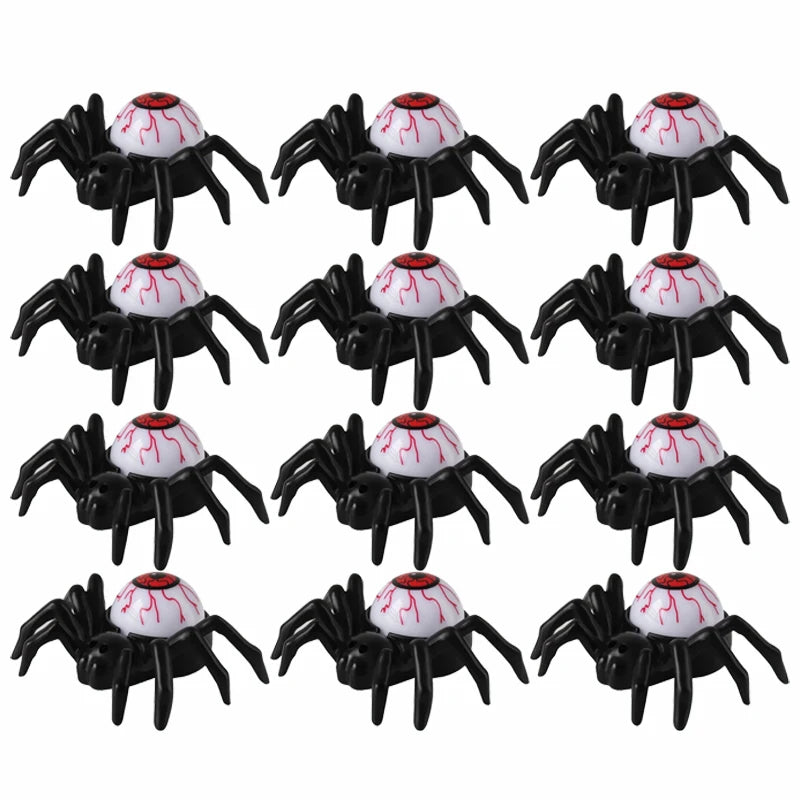 Halloween Spider Eyeball Candle Ambient Light Party Decor 1–12PCS