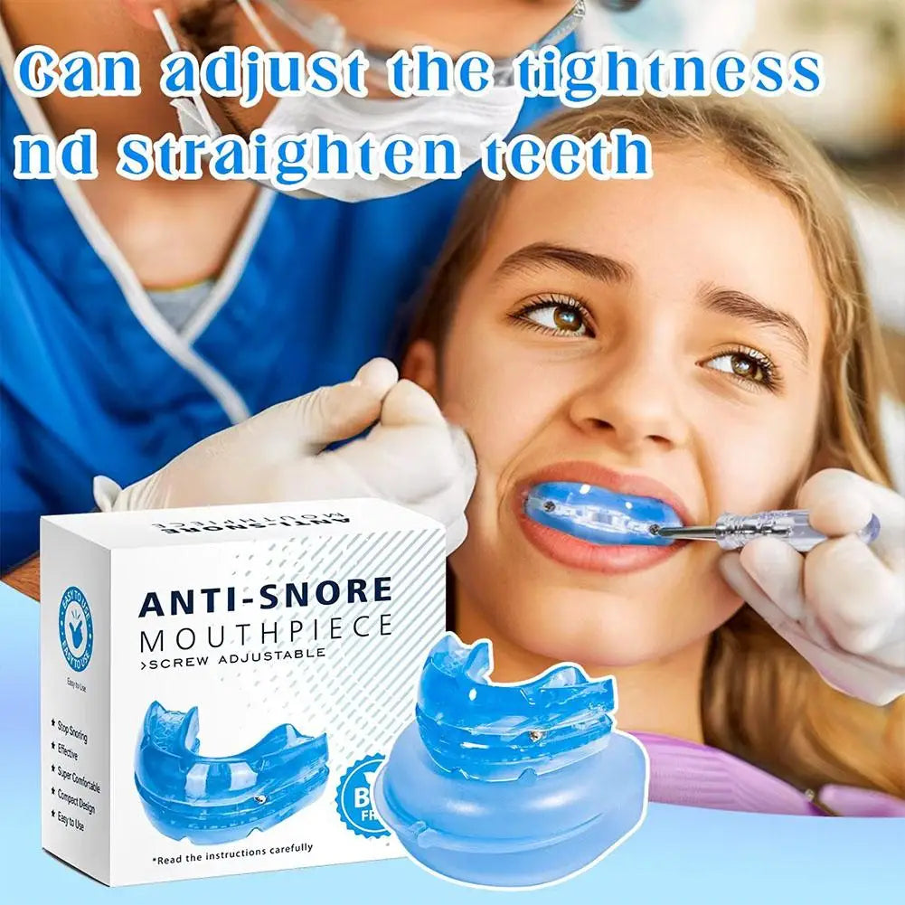 Adjustable Anti-Snoring Mouth Guard & Bruxism Night Guard