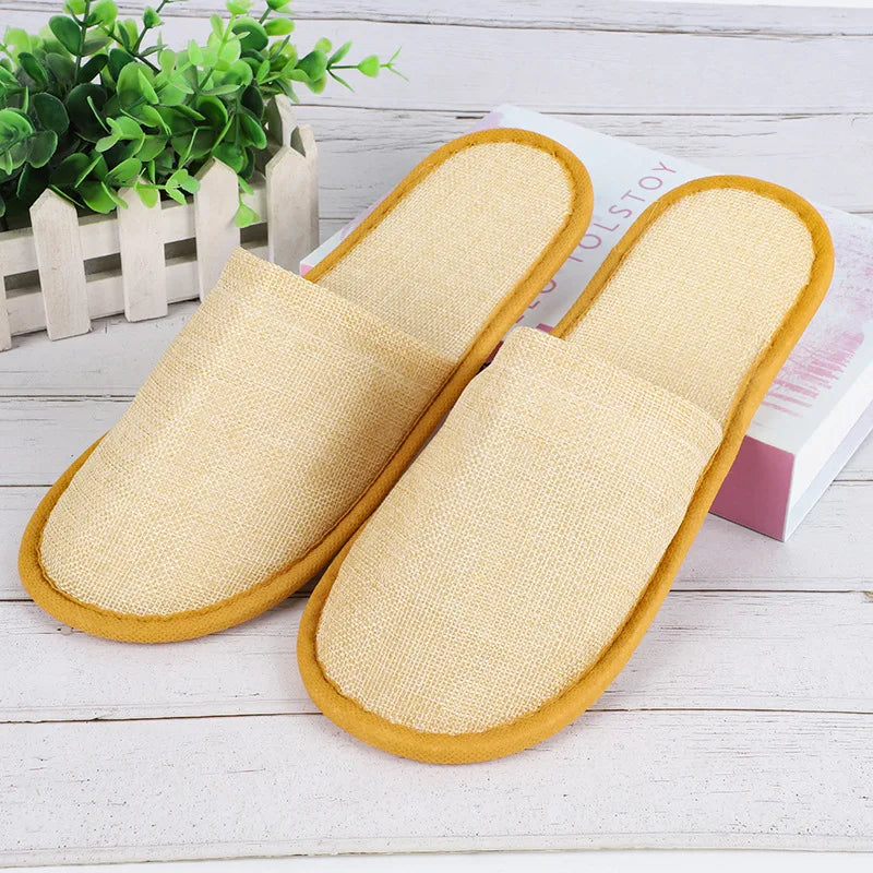 Disposable Hotel Slippers Non-Slip EVA Indoor Guest Slides