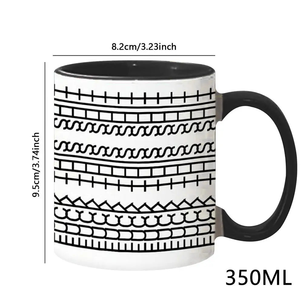 Hidden Message Ceramic Coffee Mug | Microwave-Safe Gift