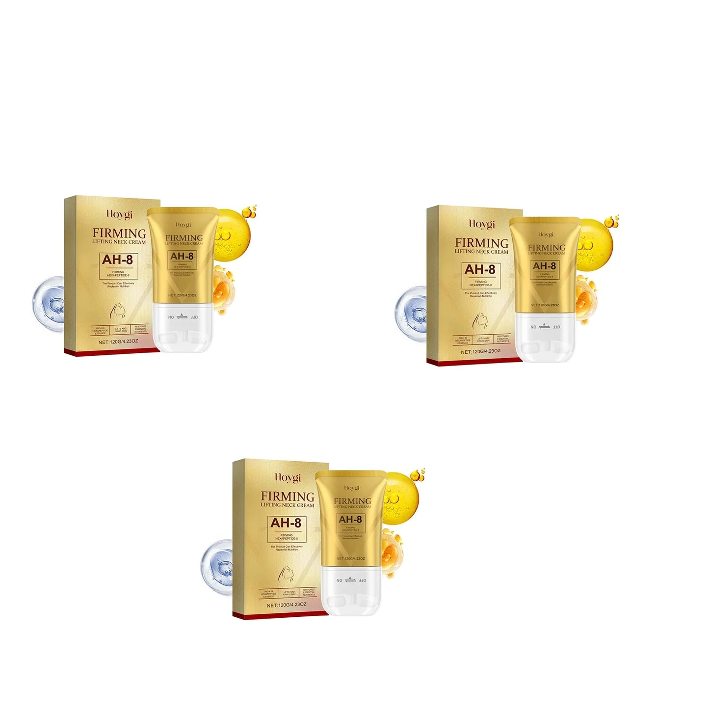 Firming Neck Cream with Roller – Lift, Tighten & Reduce Fine Lines