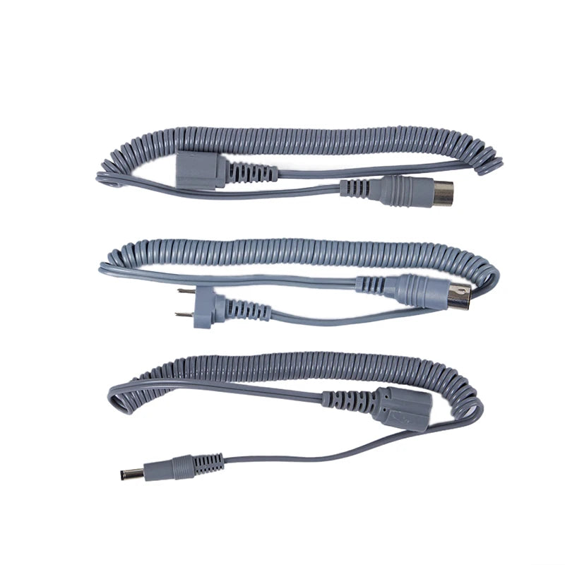 Strong Machine Accessories Nail Drill Handpiece Cord Power Cable For Electric Manicure Drill Gray Handle Rope Peaceful Pleasures Health and Wellness