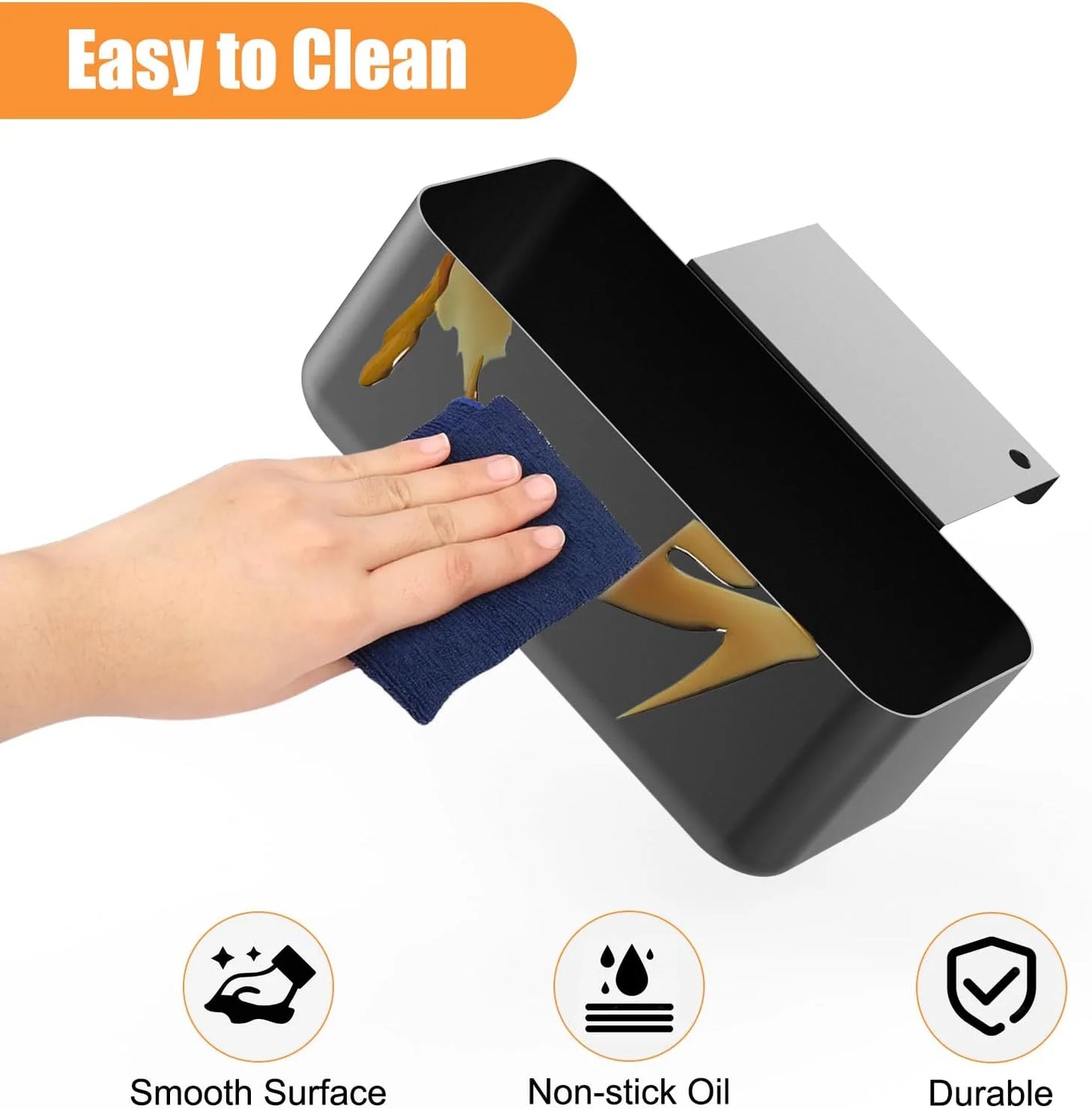 Grease Cup Drip Catcher Pan Blackstone Stove Griddles Replacement