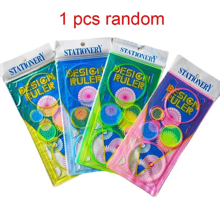 Classic Gear Spirograph Drawing Geometric Painting Stencils Rulers