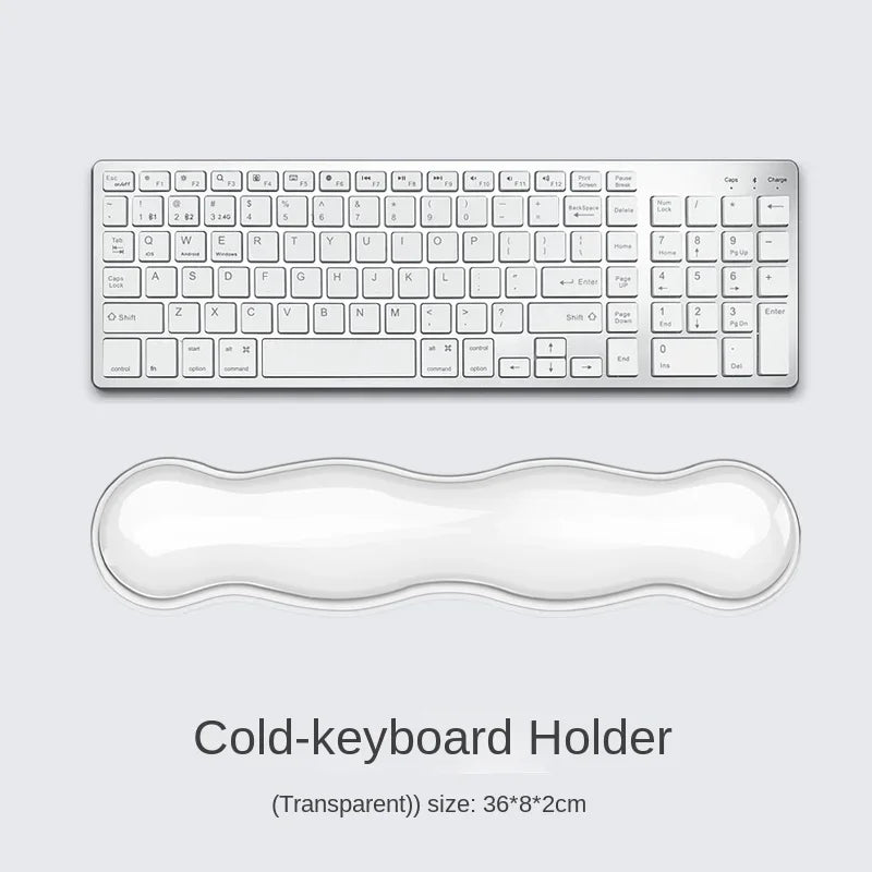 Mouse Pad with Wrist Rest & Keyboard Rest | Anti-Slip Silicone