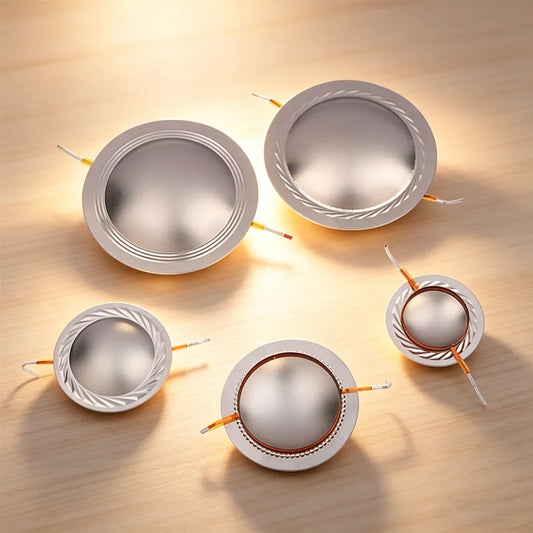 Titanium Tweeter Voice Coil Diaphragm 5 Sizes | DIY Speaker Repair