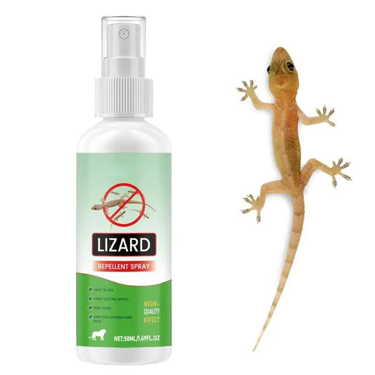 50ml Lizard Repellents Spray Natural Lizard Repellents Lavender Oil Gecko Spray Powerful Pet Safe Reptile Deterrents Control Peaceful Pleasures Health and Wellness Default Title