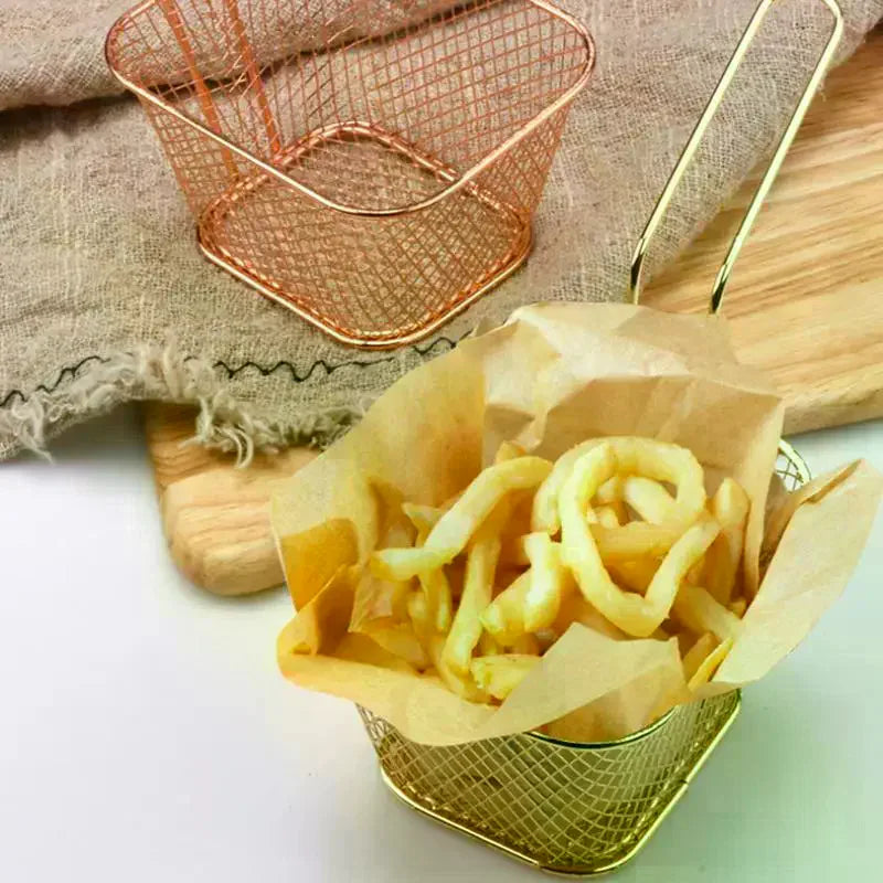 Stainless Steel Mini Frying Basket | French Fries Strainer