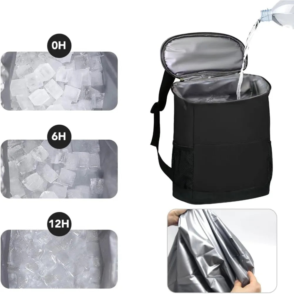 20-Can Insulated Cooler Backpack | Leak-Proof & Waterproof