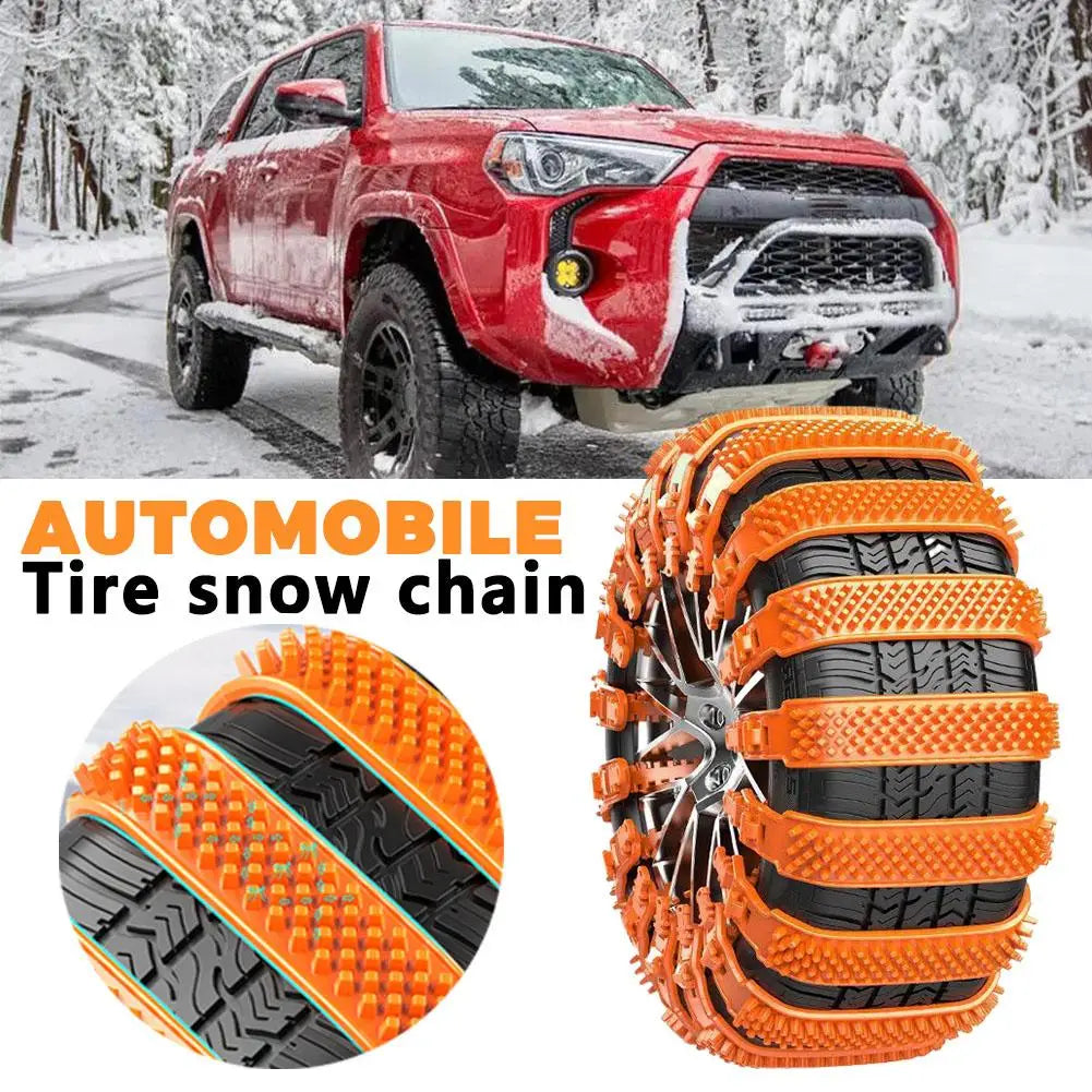 Urethane Snow Chain Tire Traction Straps – 10 or 20 Pack