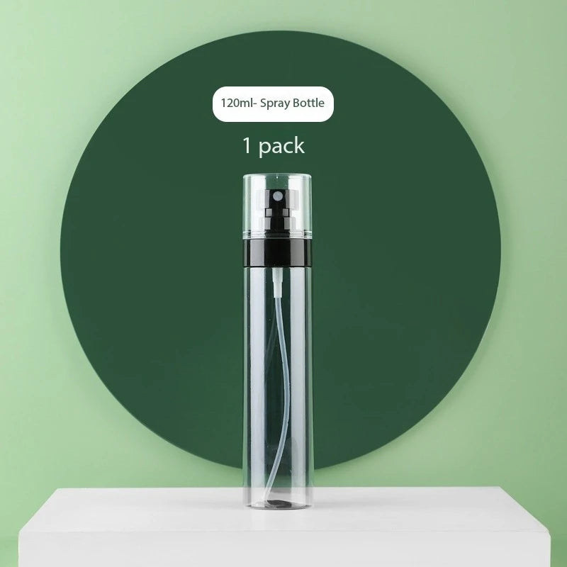 Ultrafine Mist Spray Bottle Refillable Travel Size for Skincare Alcohol Cleaning Face Portable Trigger Sprayer Empty Bottle Peaceful Pleasures Health and Wellness 120ml