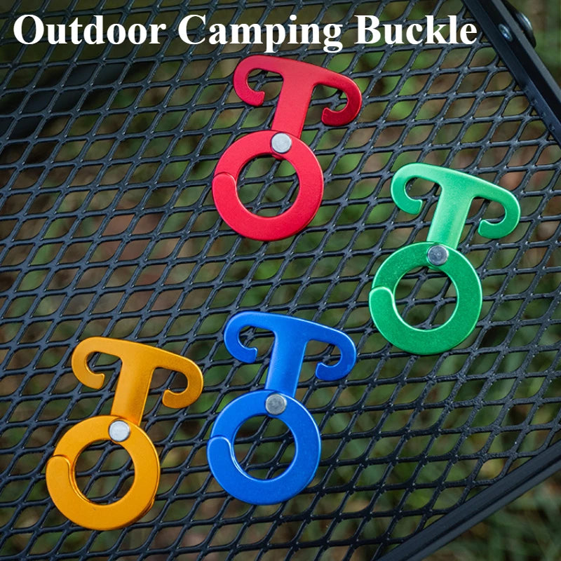 Aluminum Alloy Adjustable Tent Rope Buckles | 2-Pack Cord Lock Tent Rope Buckle Peaceful Pleasures Health and Wellness