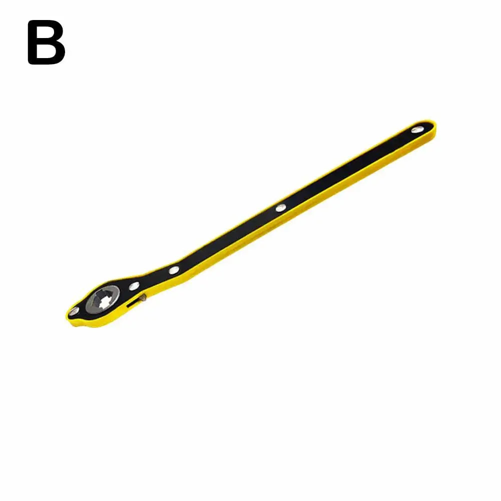 Labor-Saving Ratchet Lug Wrench | Car Tire & Bolt Tool