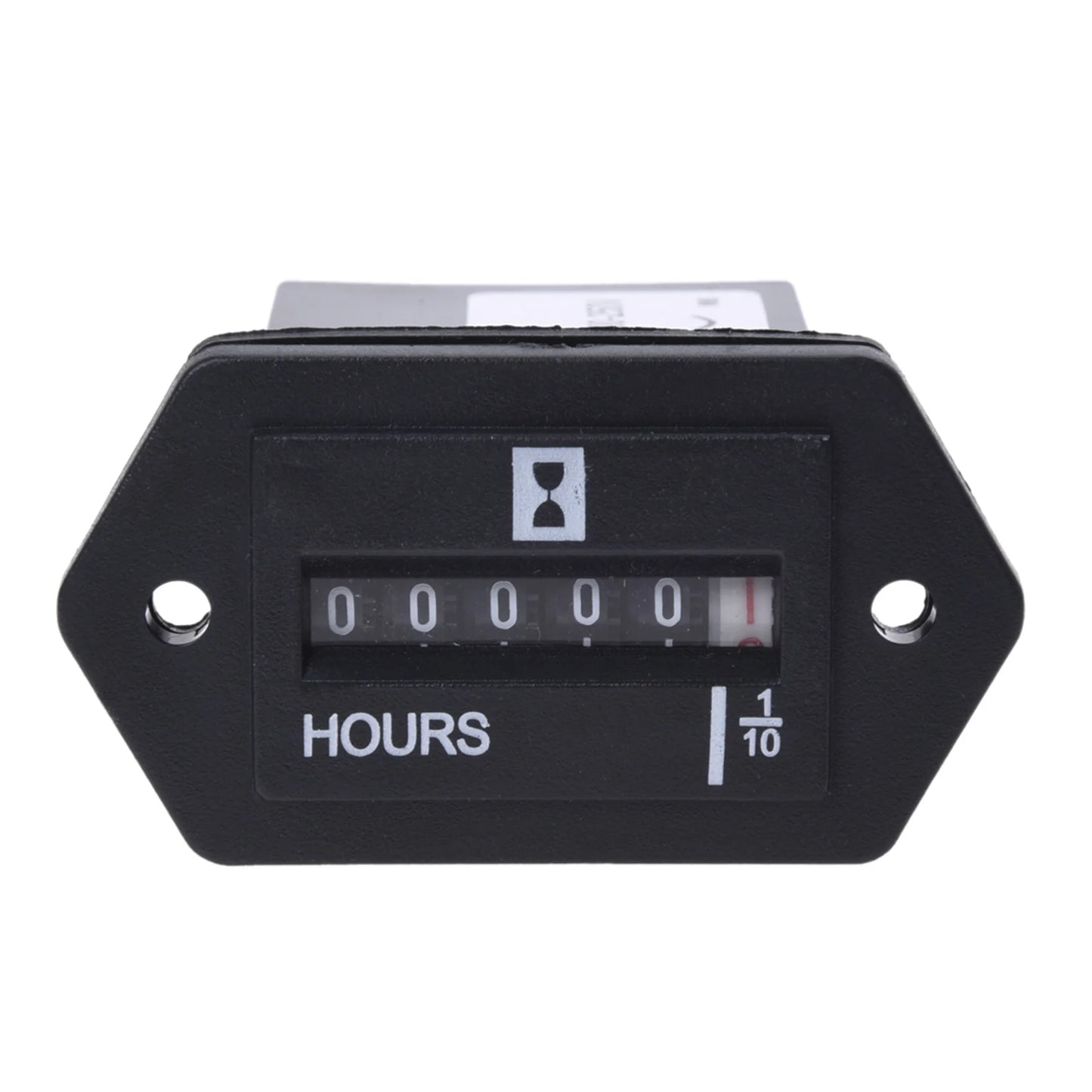 A36T-3X AC100-250V Electromechanical Hour Meter Counter Peaceful Pleasures Health and Wellness Black