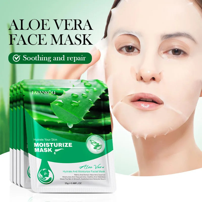 10-Pack Fruit Face Masks – Moisturizing, Brightening & Firming