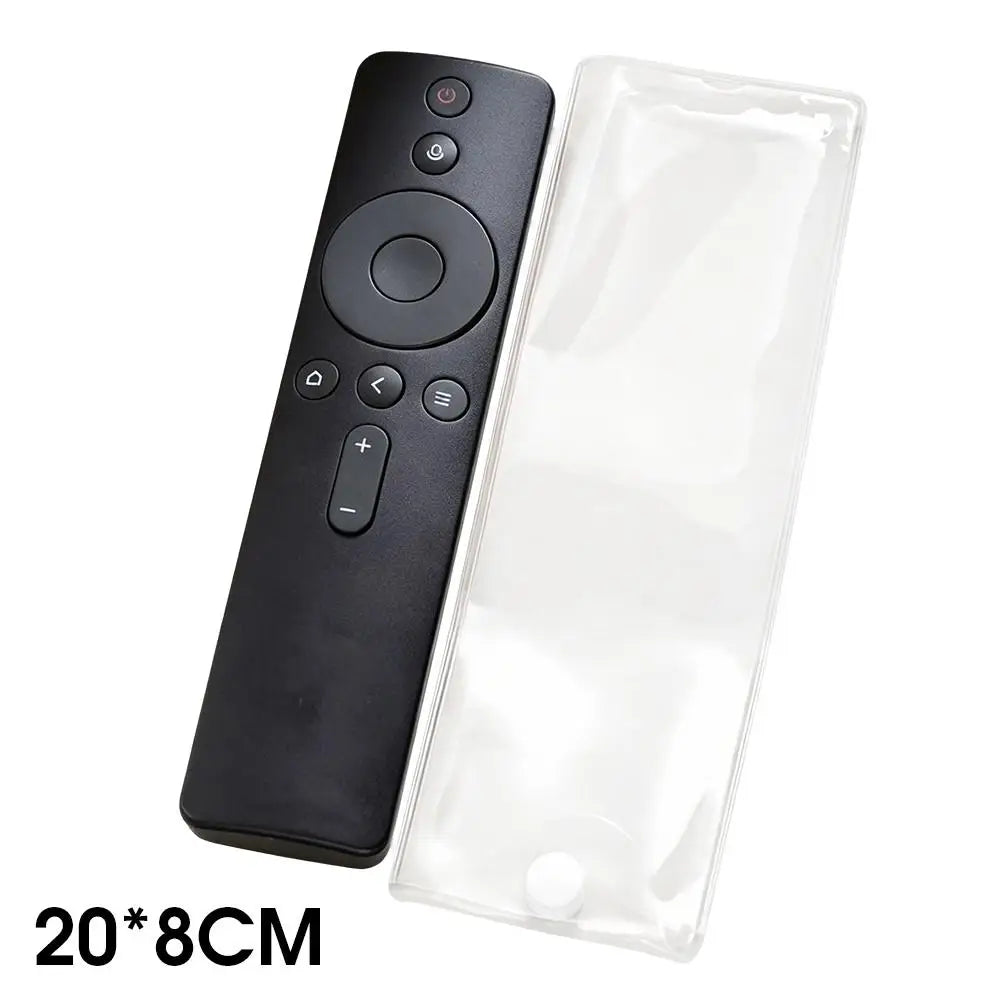 5/10Pcs Remote Control Protective Cases Transparent PU Storage Bag Dust-proof Cover TV Air Conditioner Remote Control Protector Peaceful Pleasures Health and Wellness 10PCS 8x20cm