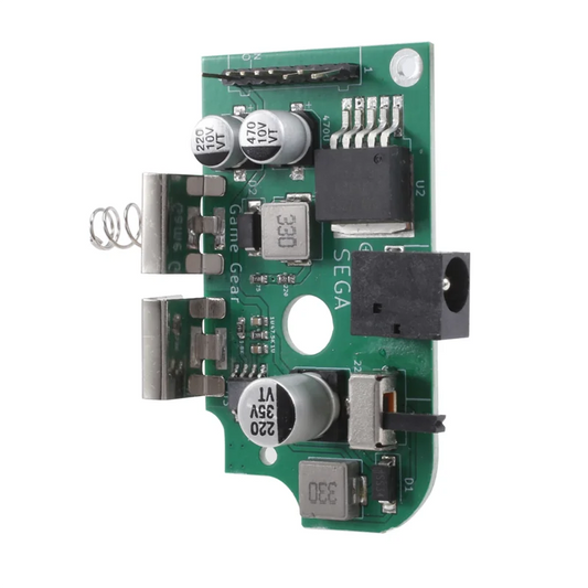 -ABDH Pre-Soldered For Sega Game Gear GG All Edition Replace Power Supply On Off Board IC Capacitors Power Board Peaceful Pleasures Health and Wellness As shown