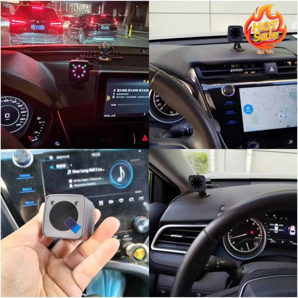VODOOL AI Driver Drowsiness Alert – Face & Eye Recognition
